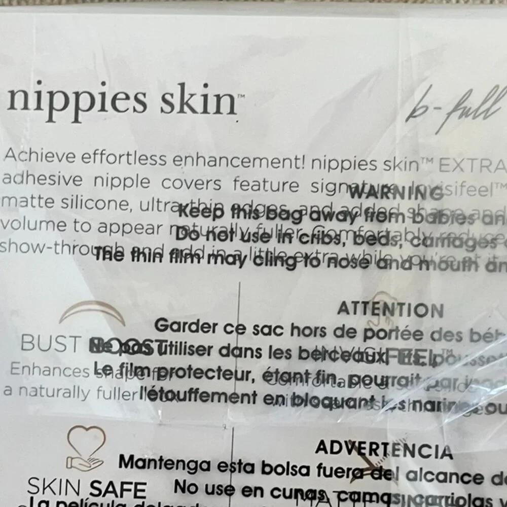 Nippies Creme Extra Nipple Covers One size